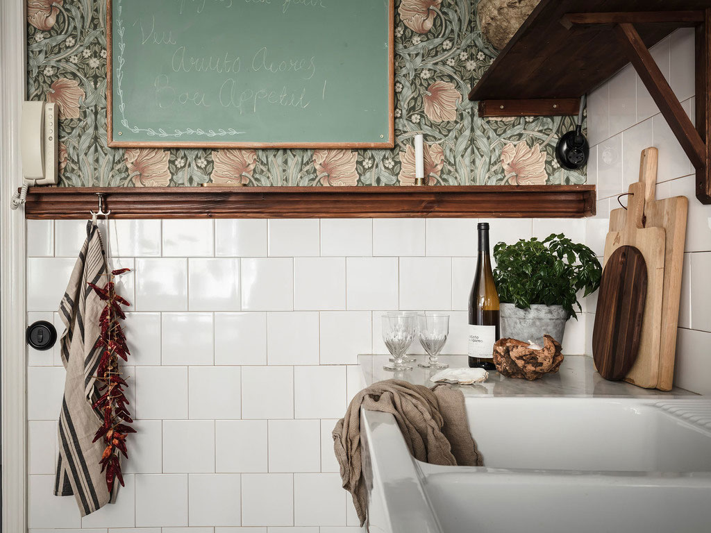 斯德哥尔摩 73 平米全白客厅不锈钢厨房公寓-13