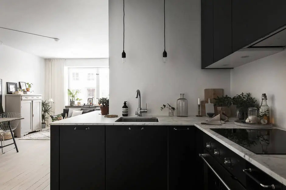 灰调北欧风 | 不一样的餐桌角落-10