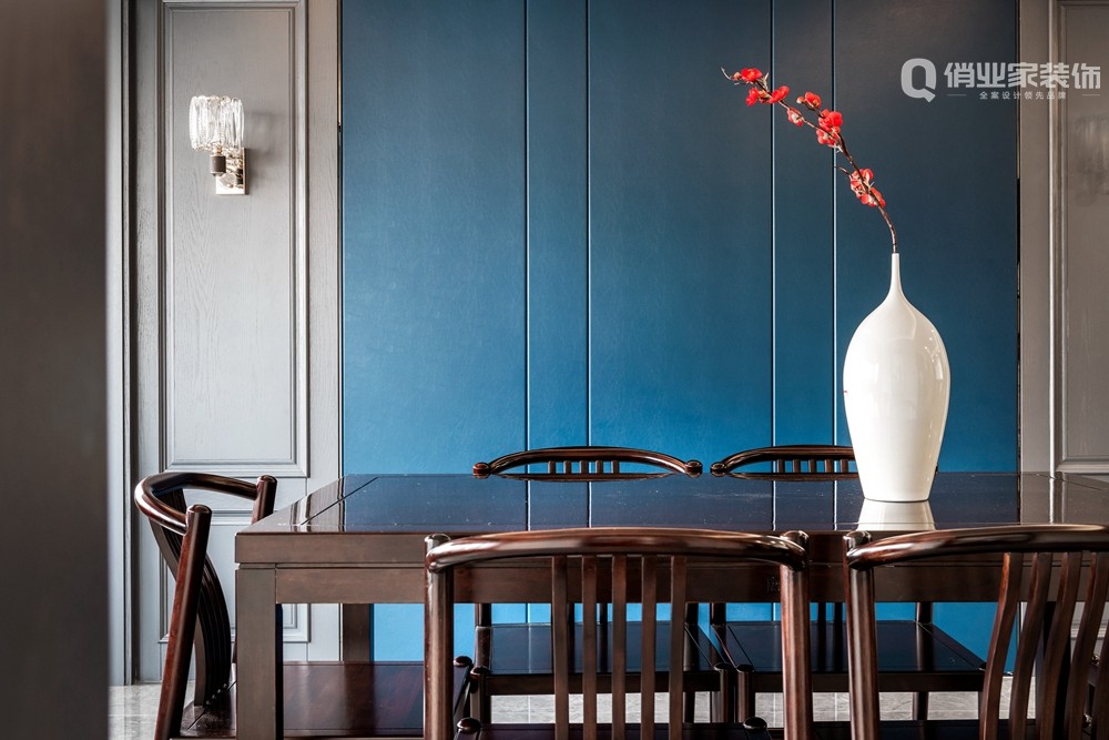 重庆玛瑙花园中式风格平层设计-5