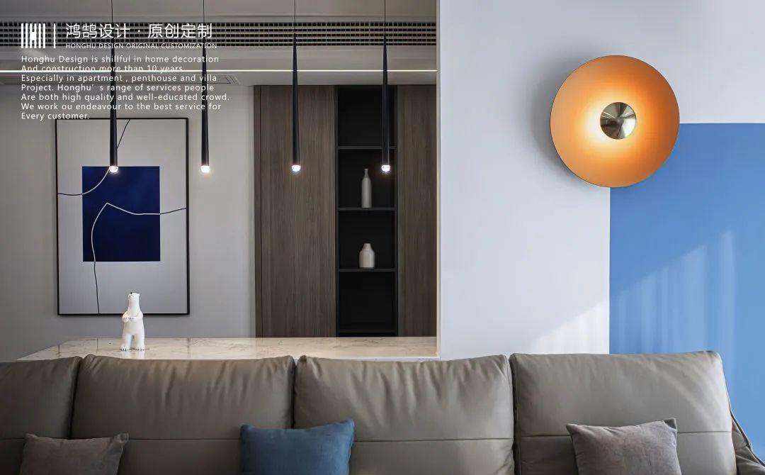 现代平层公寓设计丨中国芜湖丨芜湖鸿鹄设计-11