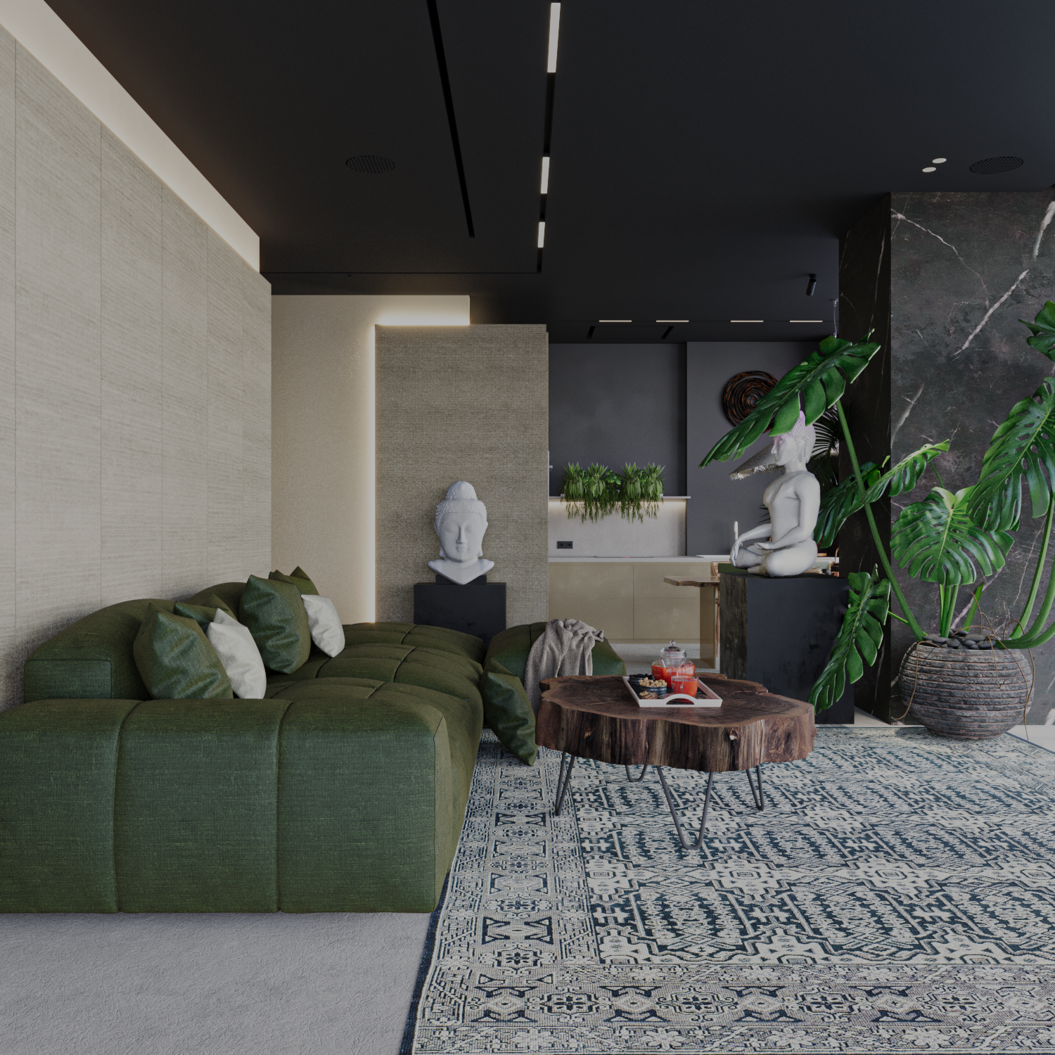 Apartment interior design project-22