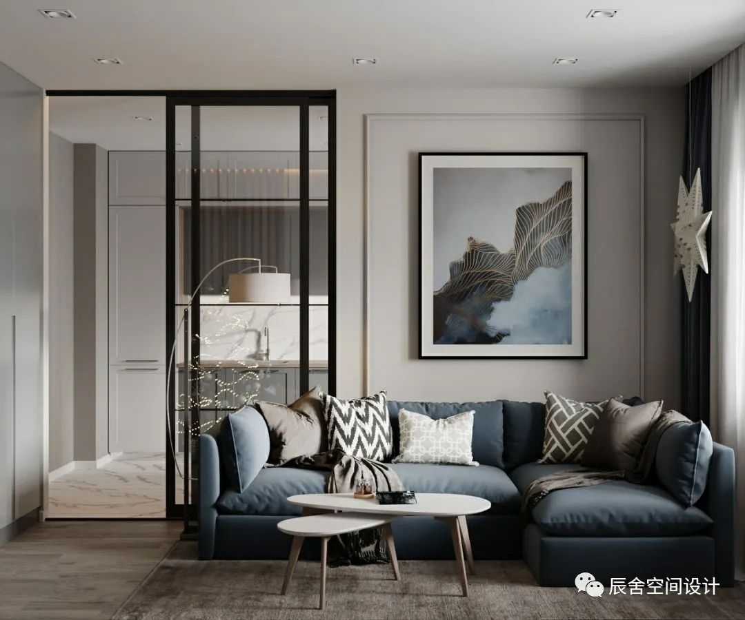 辰舍设计 | 北欧轻奢,艺术生活-10