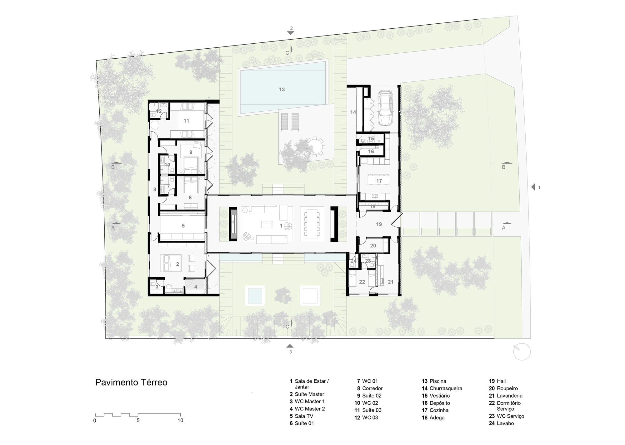 巴西农庄别墅“Haras House”-6