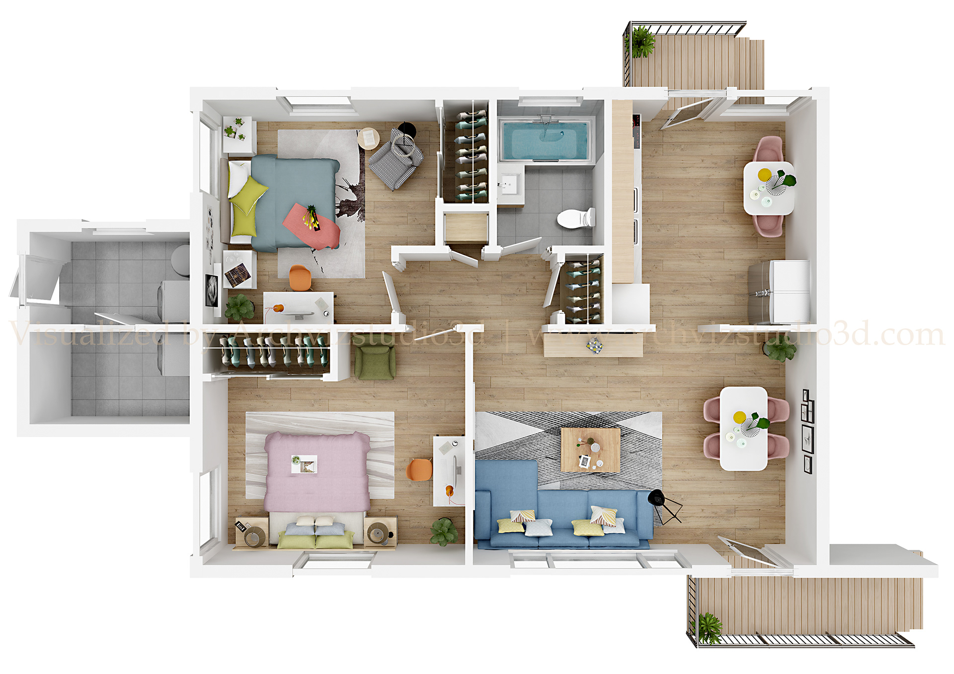 3D Floor Plans-45