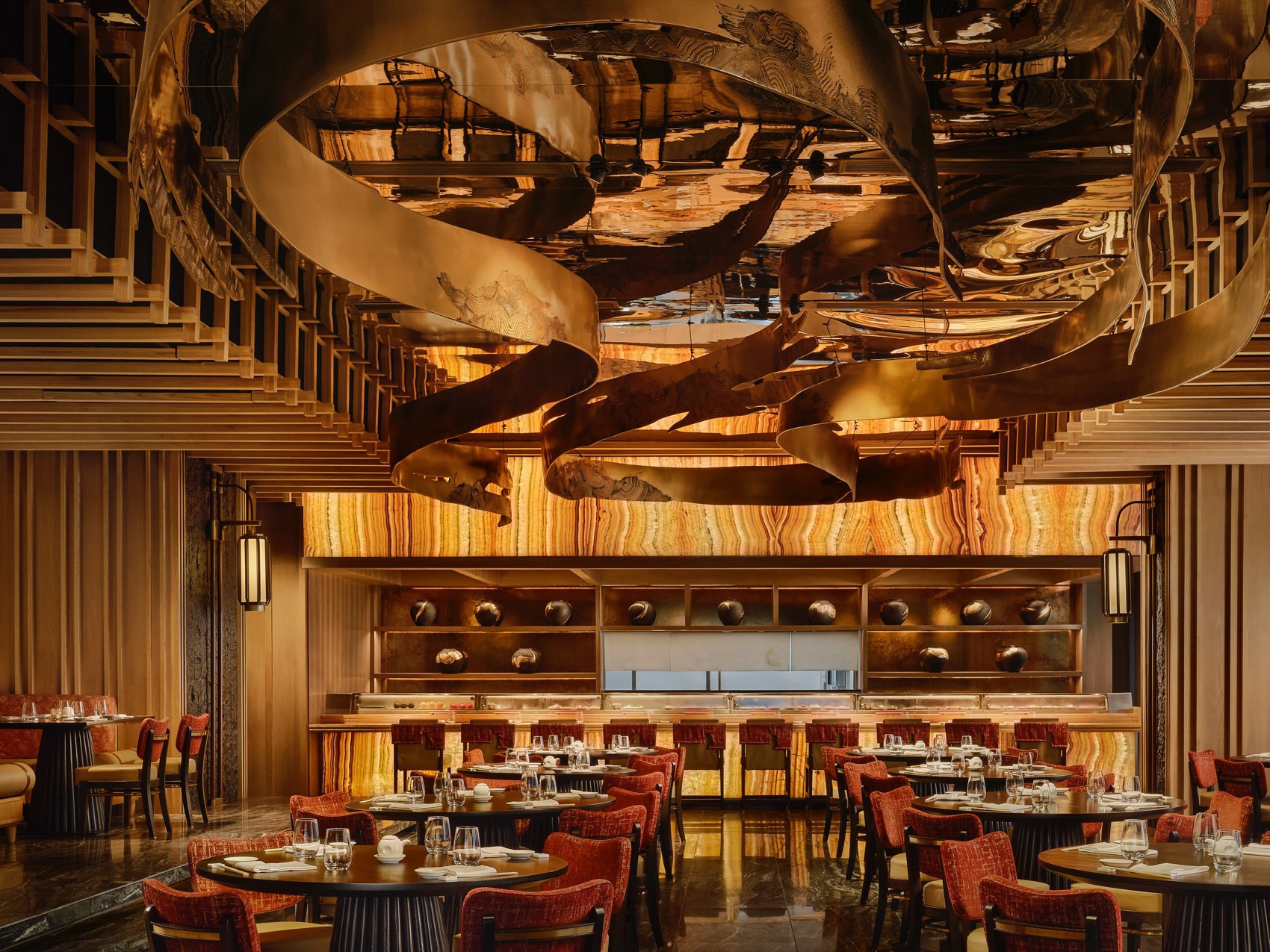 曼谷Nobu餐厅室内设计丨泰国曼谷丨Rockwell Group-65