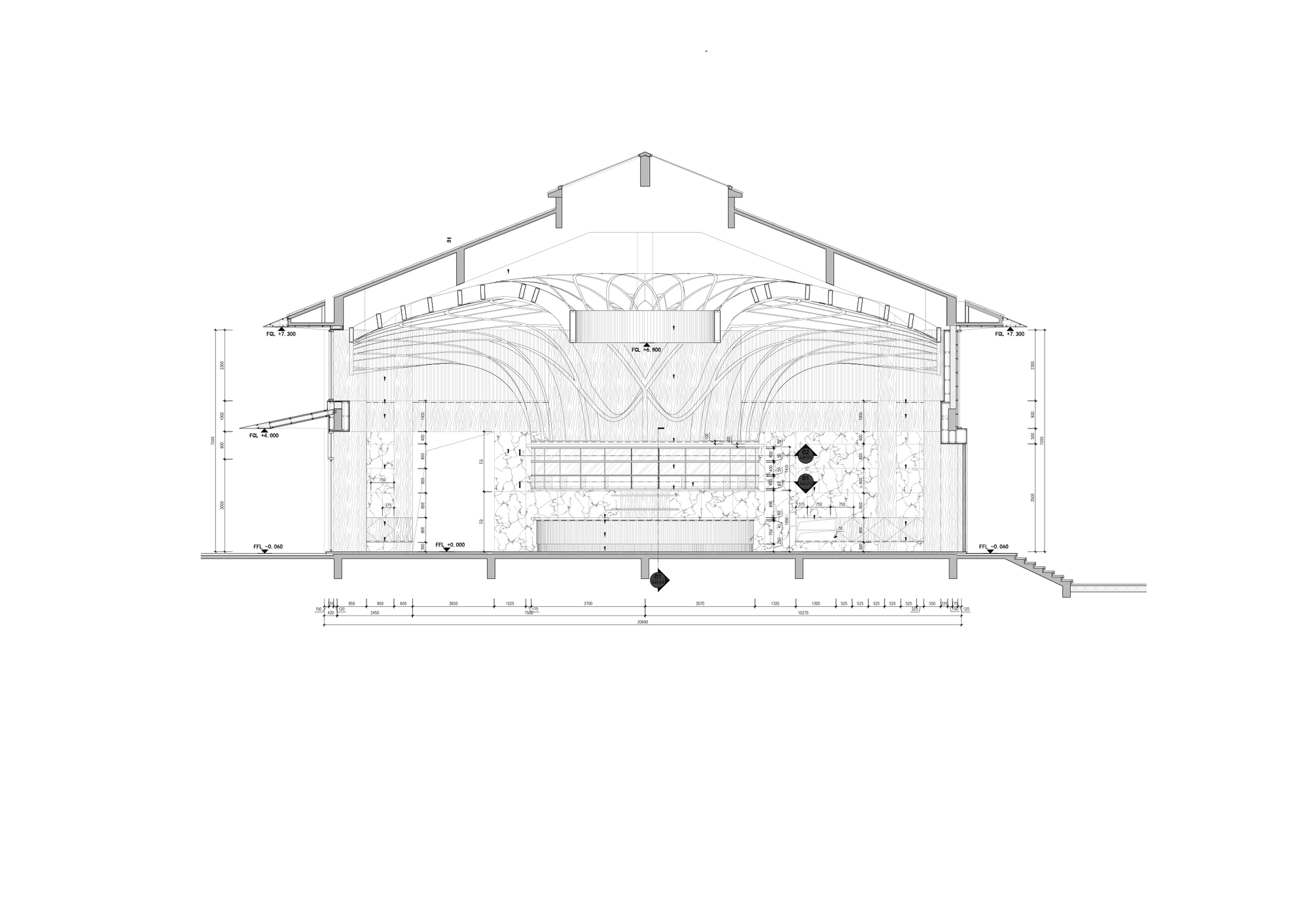 Tian An Clubhouse Renovation丨中国常州丨HATCH Architects-51