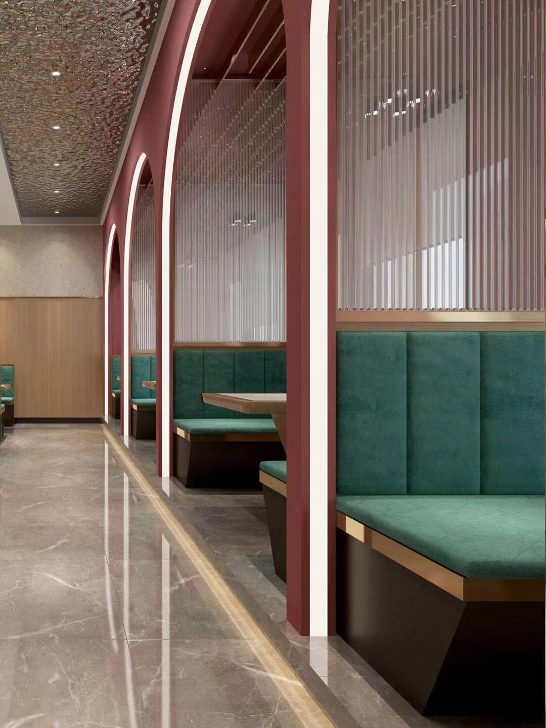 烤肉店装修设计案例|打造别样多彩餐饮空间-7