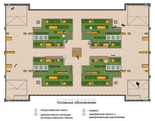“莫斯科”酒店区域改善项目丨俄罗斯丨“Arteza”景观设计工作室-18