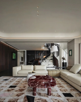 锦绣滨江双层豪宅丨中国重庆丨纳物凡璞空间设计