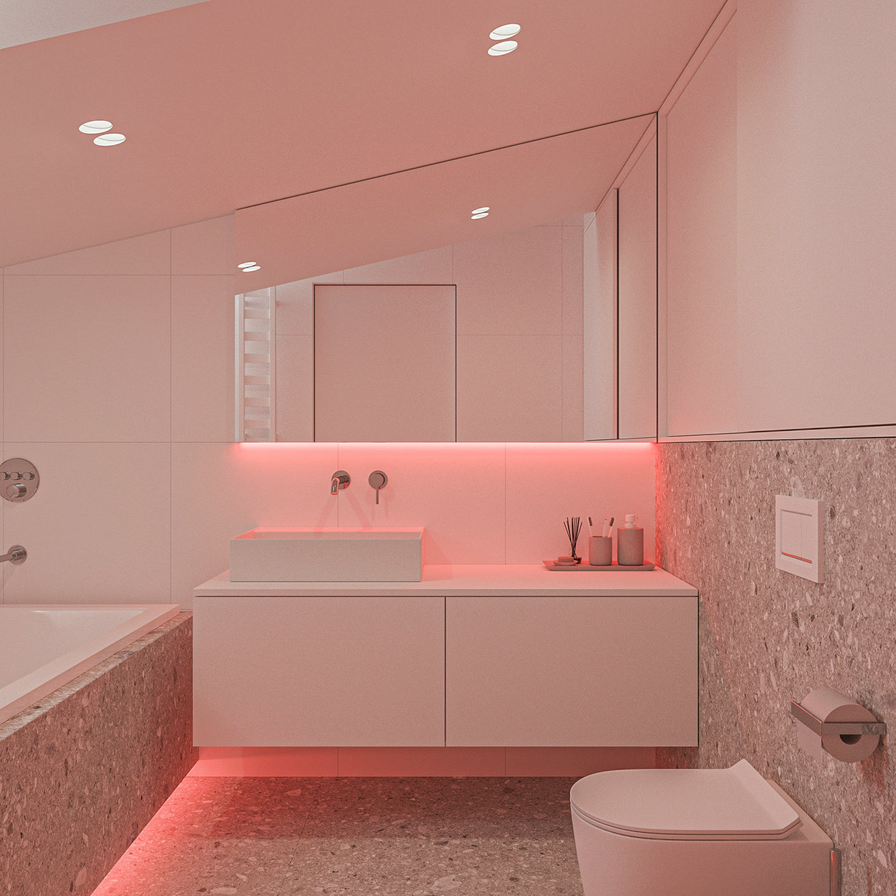 110㎡浅色系住宅设计-17