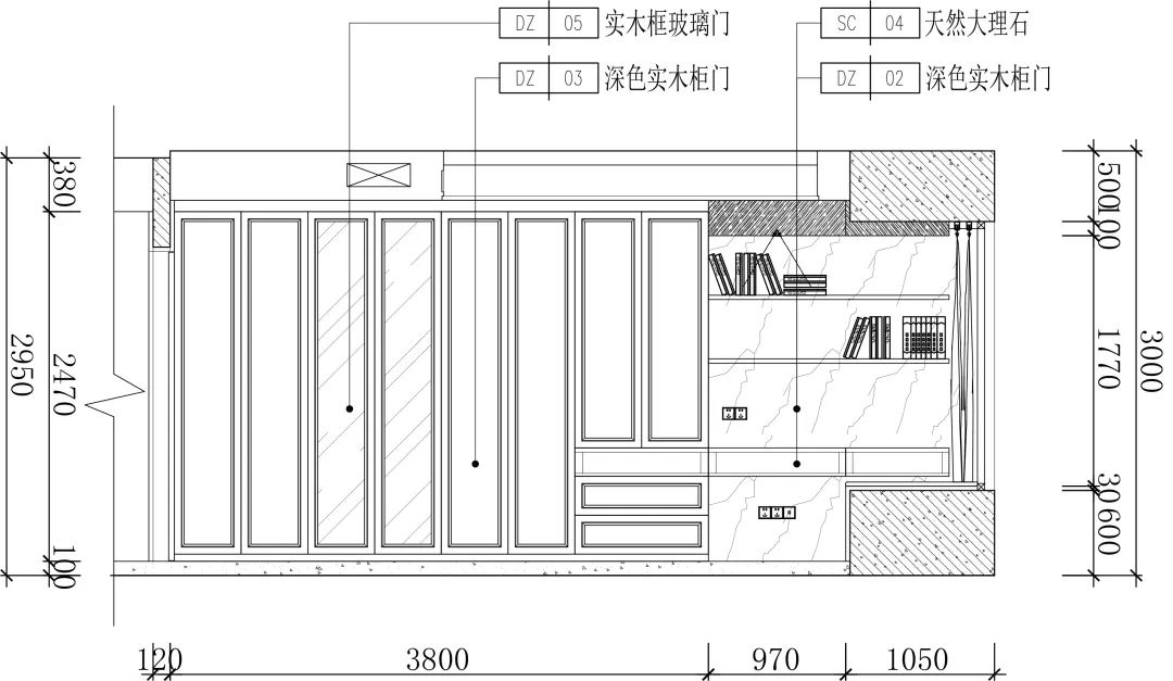 意式摩登风 · 招商云邸的三居室设计丨澹然团队-45