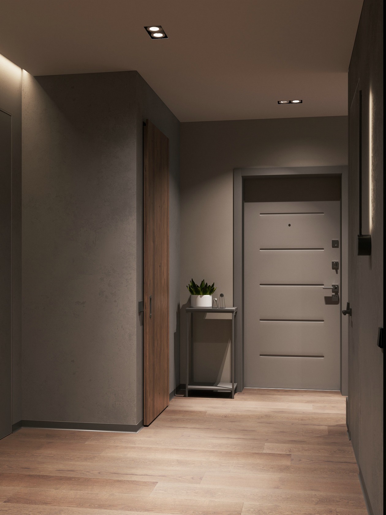 95㎡高级色系空间设计 优雅风韵动人心弦-2