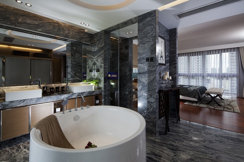 柏丽设计 湛江市广和澳海城样板房-8