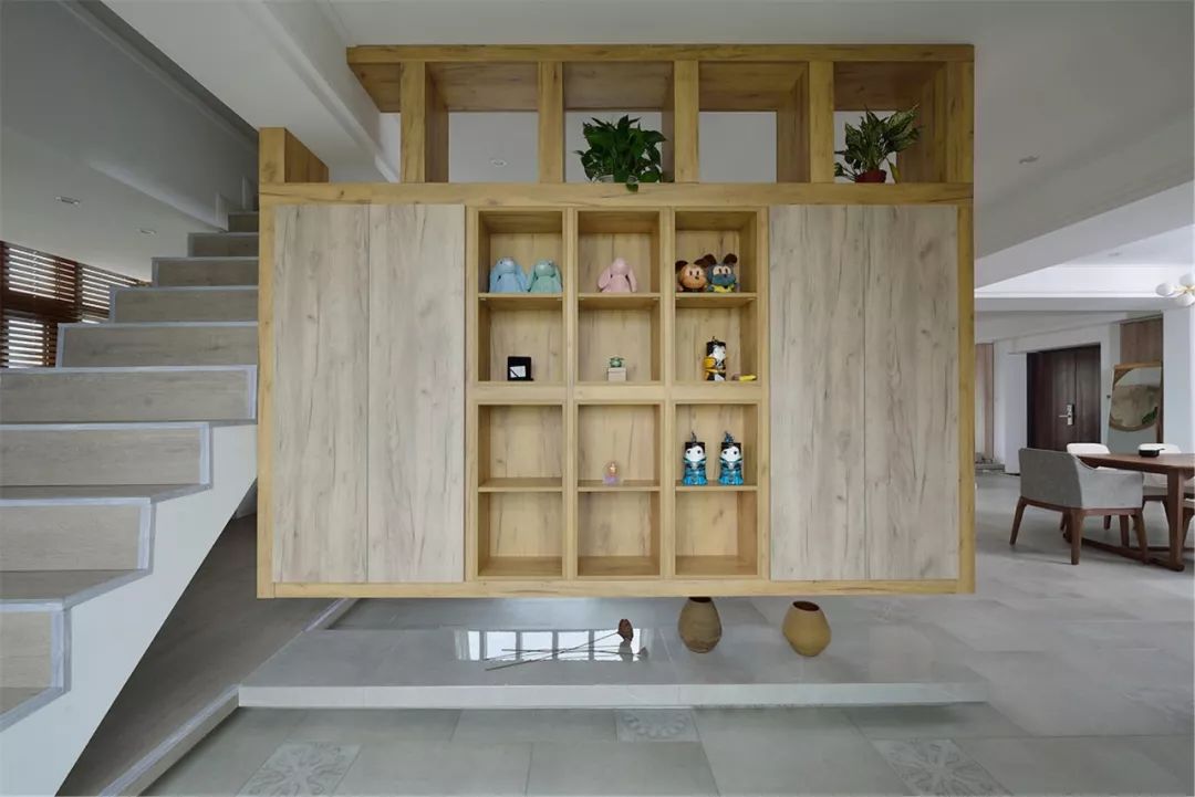 130㎡自然风复式  城市空间设计-60