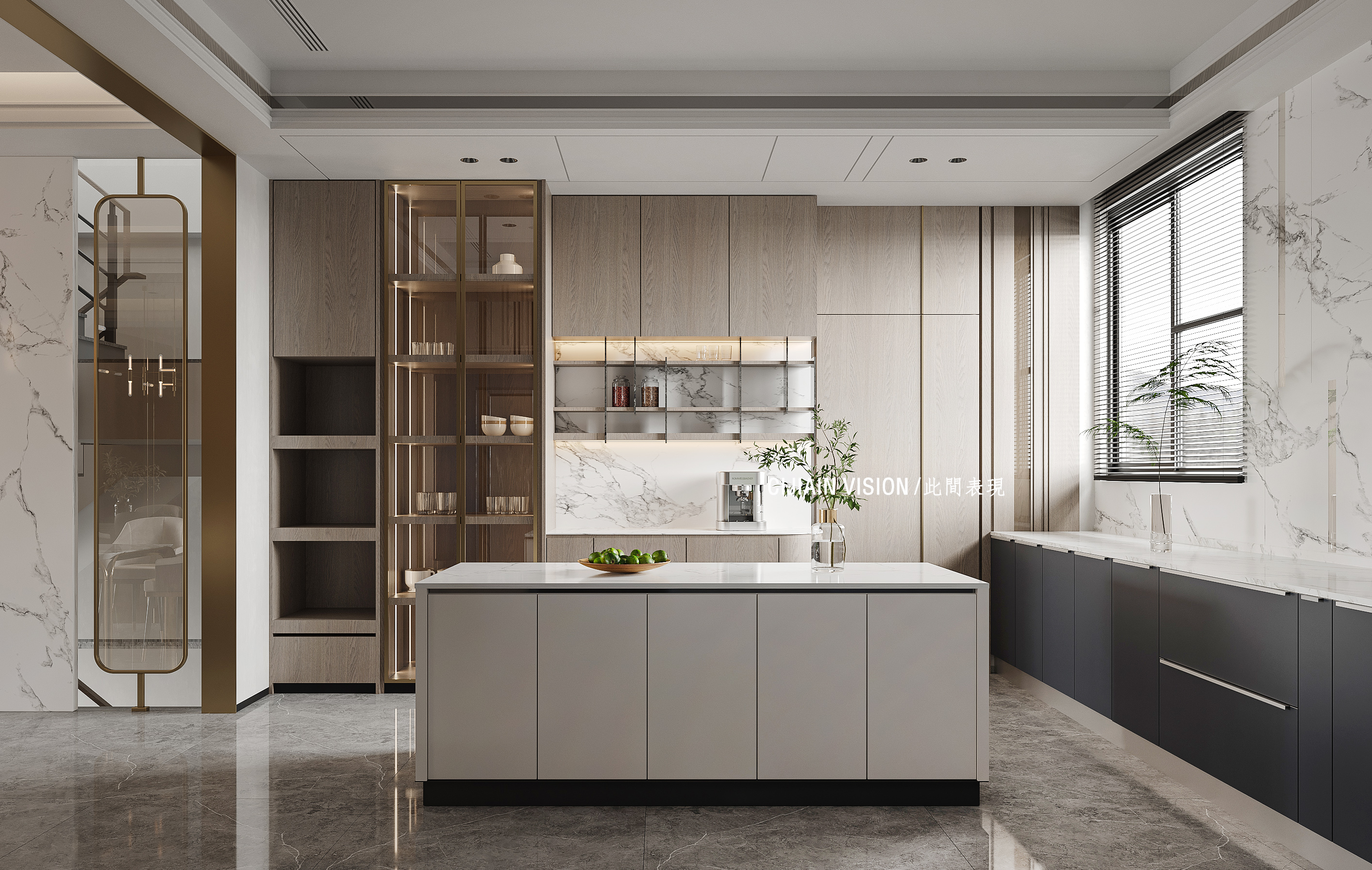 轻奢风格别墅-5