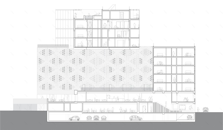 贝洛阿酒店 · 三维折叠的共享城市空间-44