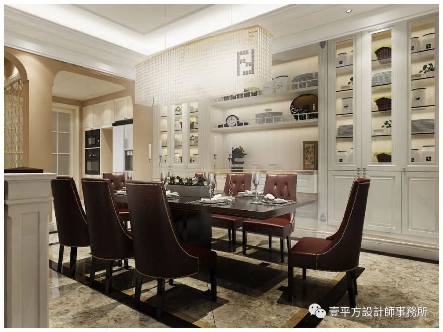 东方美式别墅设计丨壹&设计-15