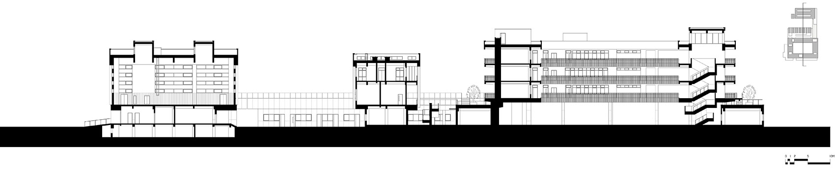 崧淀路中学校园,上海 / 致正建筑工作室-56