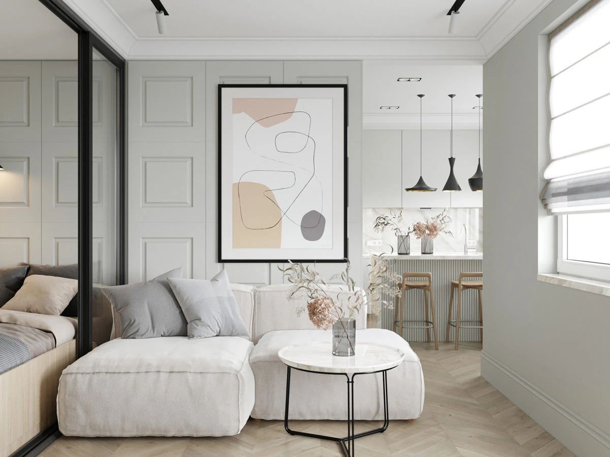 38m²新古典主义小公寓-9