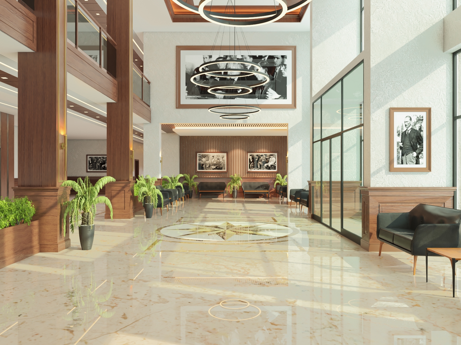 办公室大堂设计丨TurkeyAmasya丨M.Sc. İbrahim Çetin Küçük-6