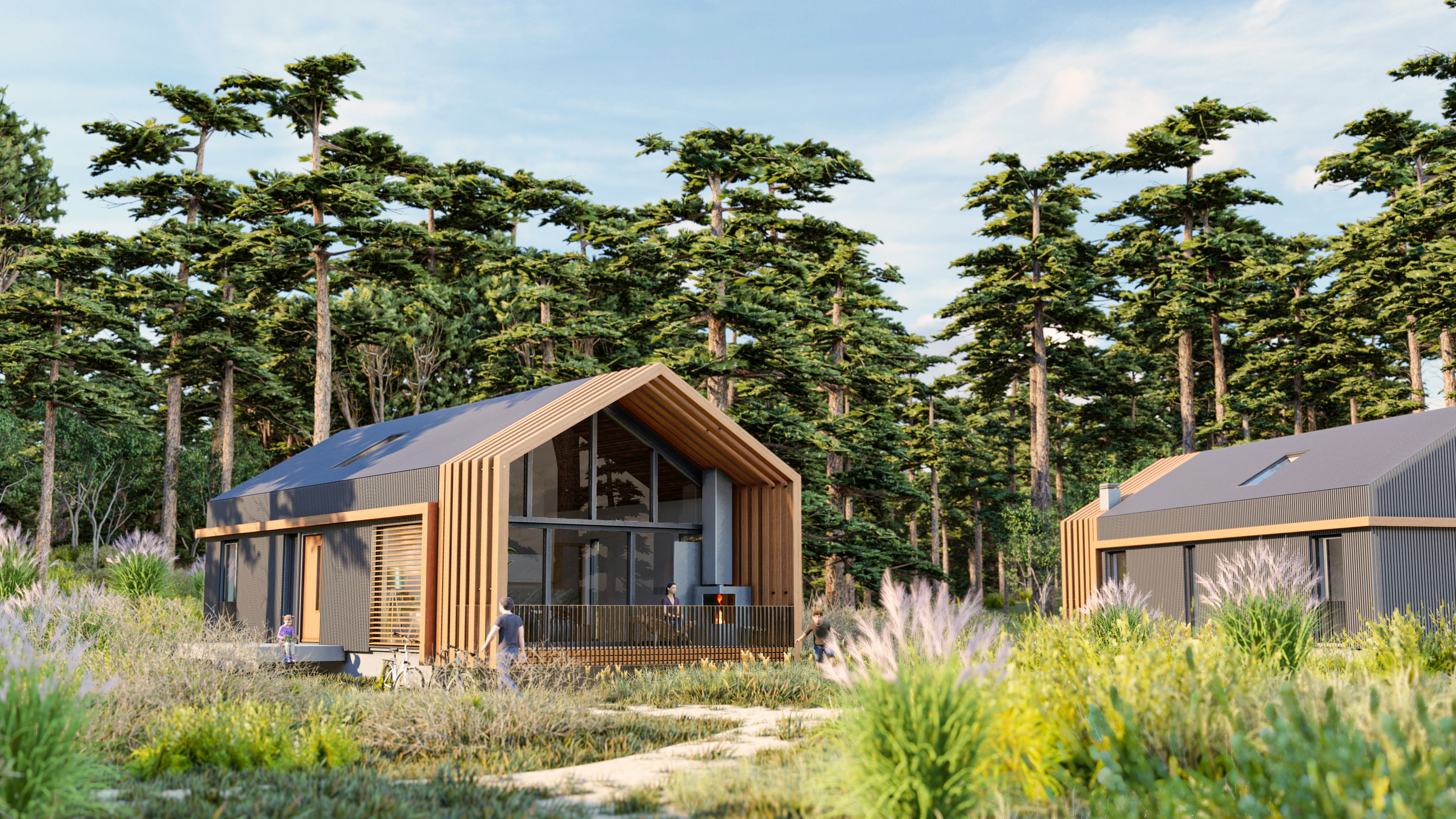 现代木制小屋设计-8