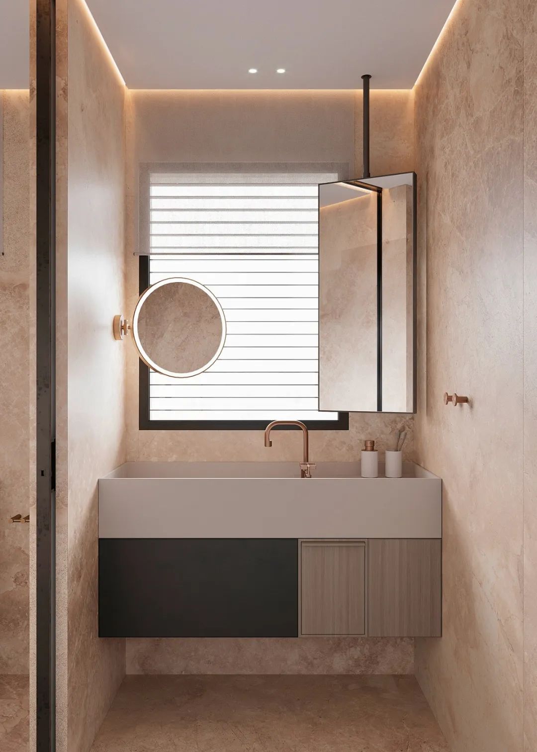 巴塞罗那现代轻法式住宅丨西班牙巴塞罗那丨Alex Tolkachev-52