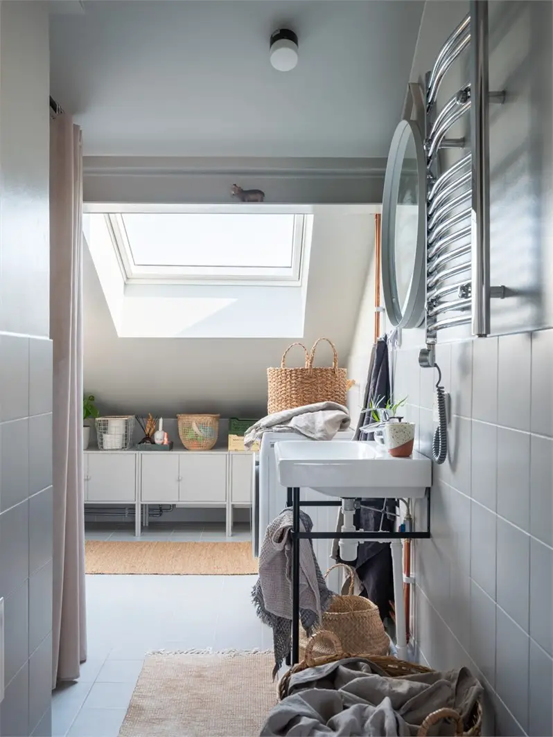 创意蓝色厨房，独特又实用-21