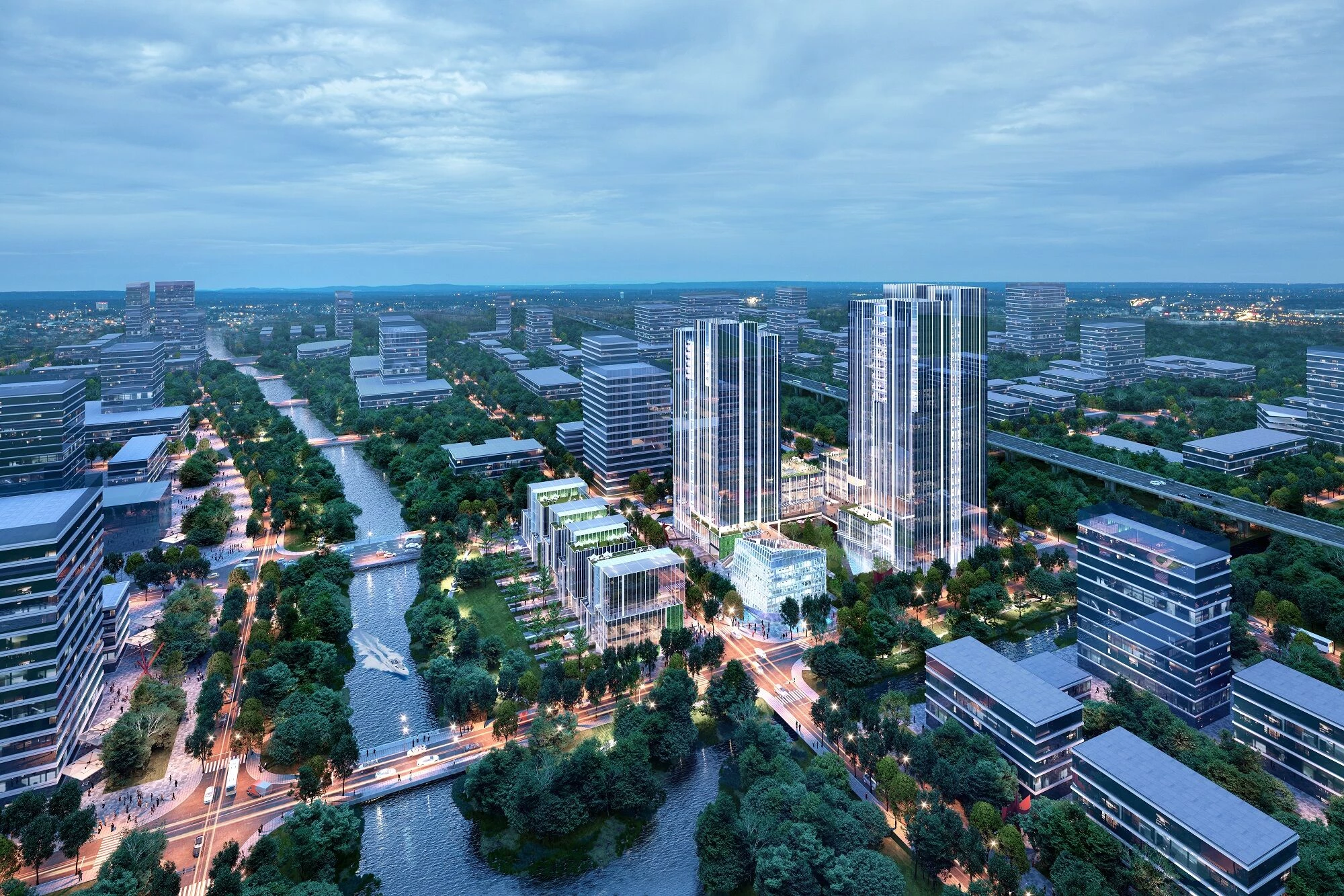 广州南沙创新港项目丨中国广州丨Aedas-4