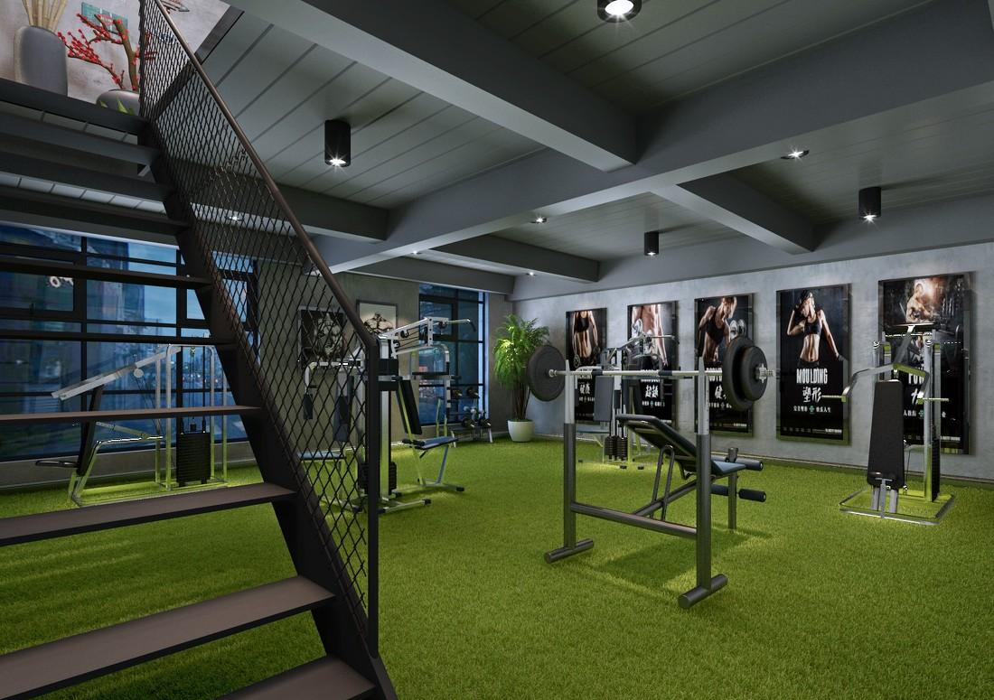 "纯氧"健身会所 | 现代简约设计打造舒适健身空间-10