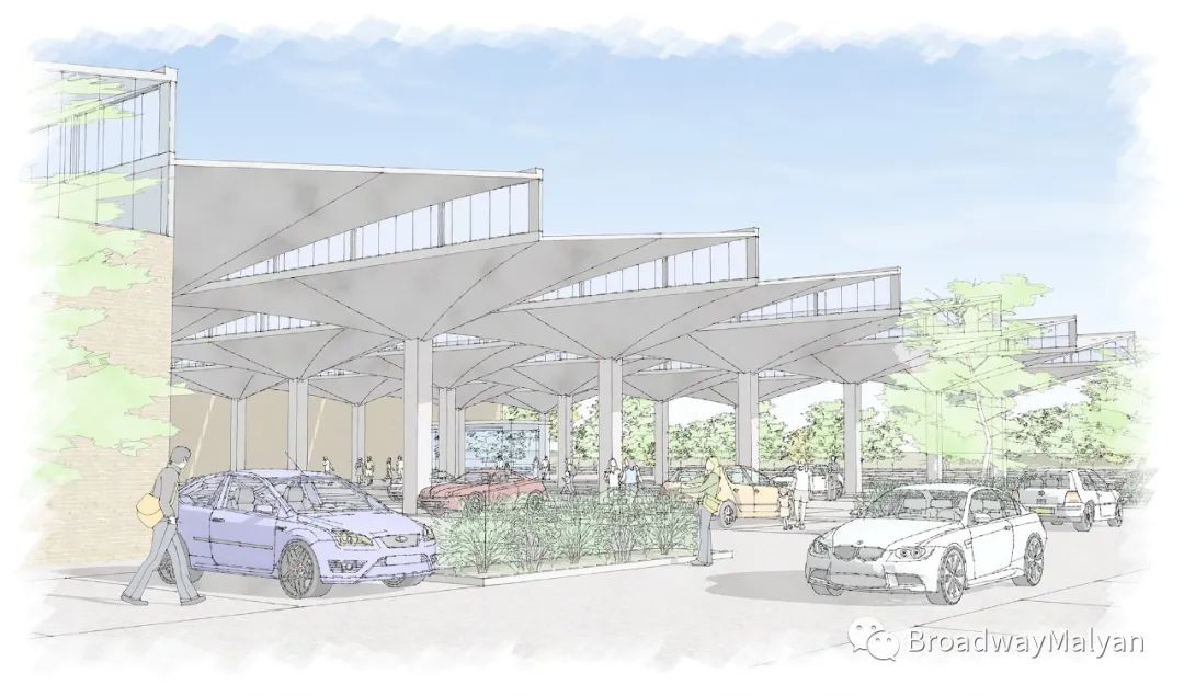 宝麦蓝打造现代零售环境,展现双曲抛物面建筑魅力-80