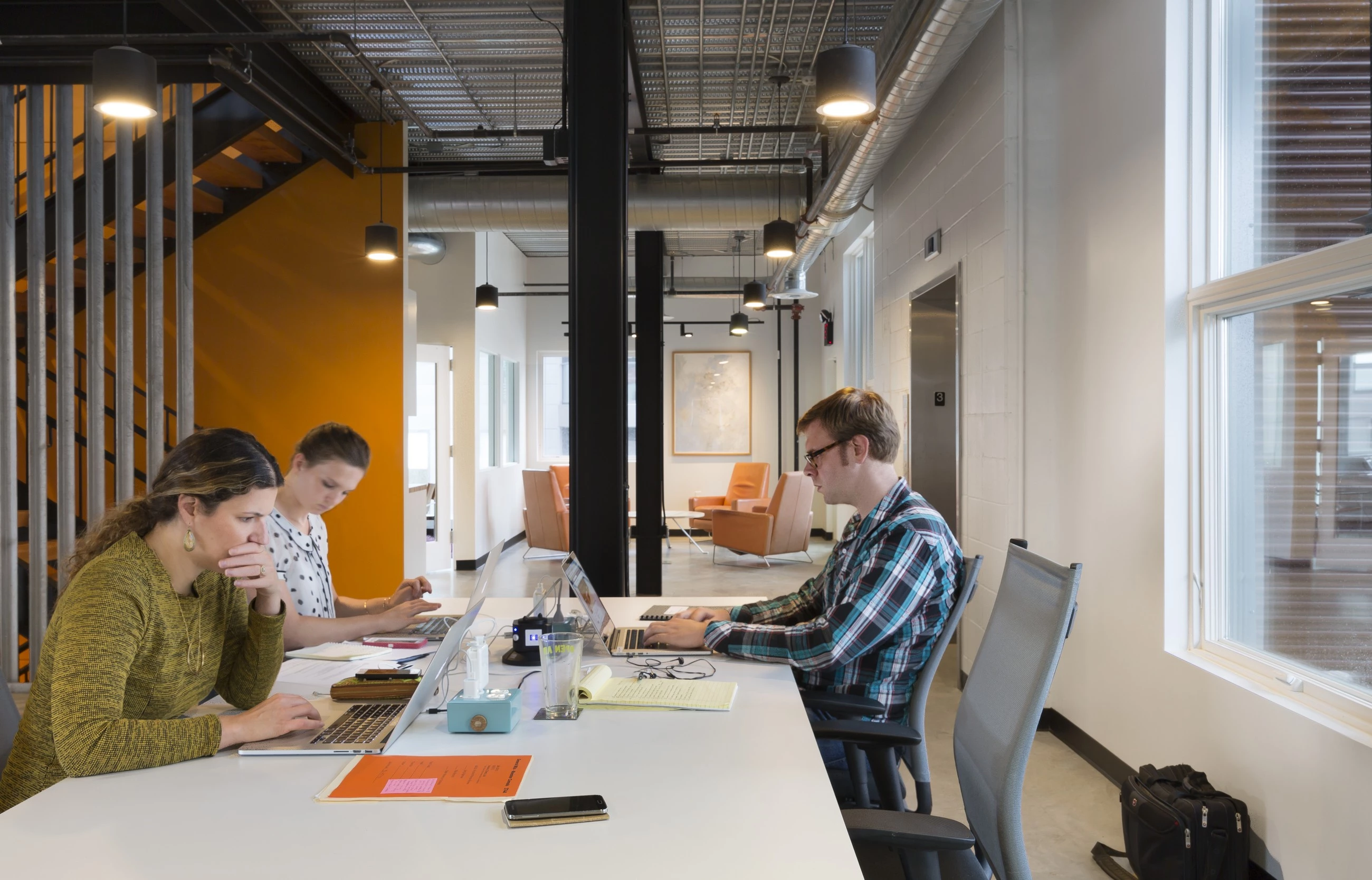 美式开放办公空间,诠释工作生活无限可能-25