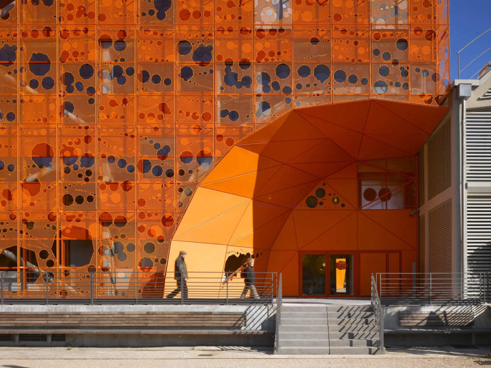 法国里昂橙色立方体(2011)(Jakob + Macfarlane Architects)设计-16