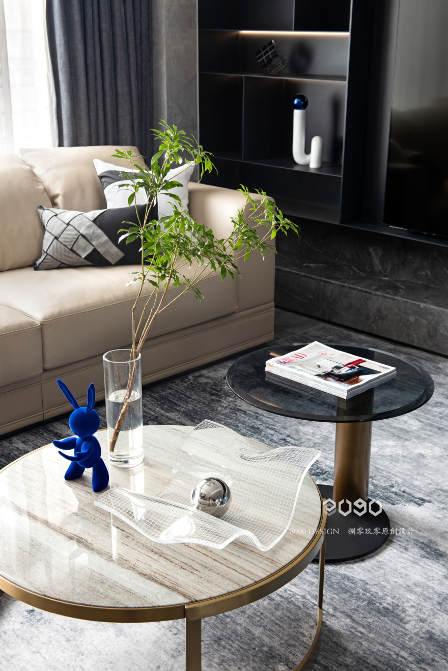 顶楼现代简约风设计丨中国杭州丨杭州 8090 原创设计-20