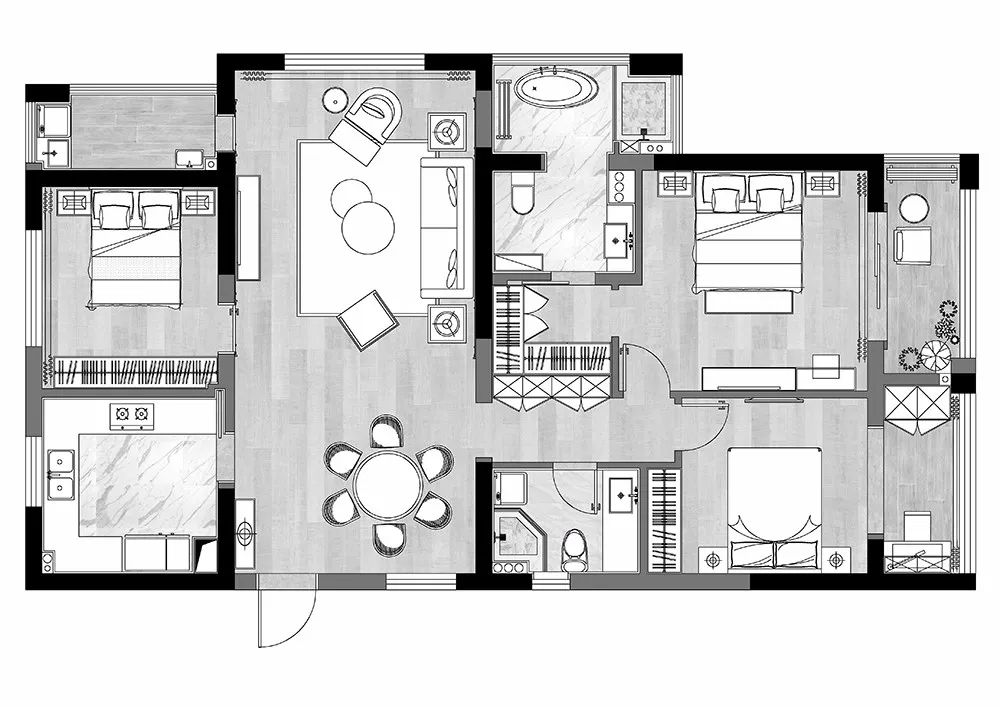 《遇见》美式轻奢，温馨内敛-18
