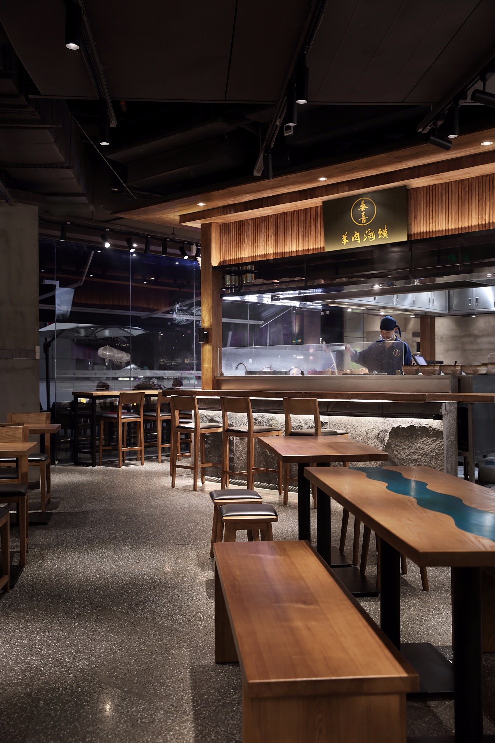 深圳南山餐厅空间设计【艺鼎新作】千载人文长安，最是人间风味-5