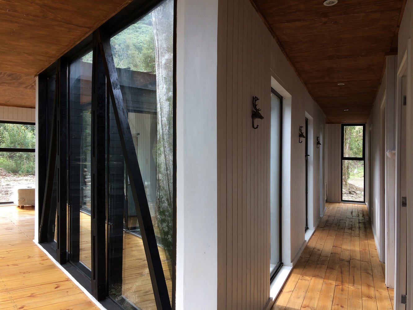 智利森林中的“Corridor House”-42