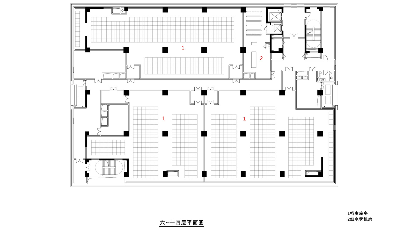 湖北省档案馆新馆丨中国武汉丨中南建筑设计院股份有限公司-51