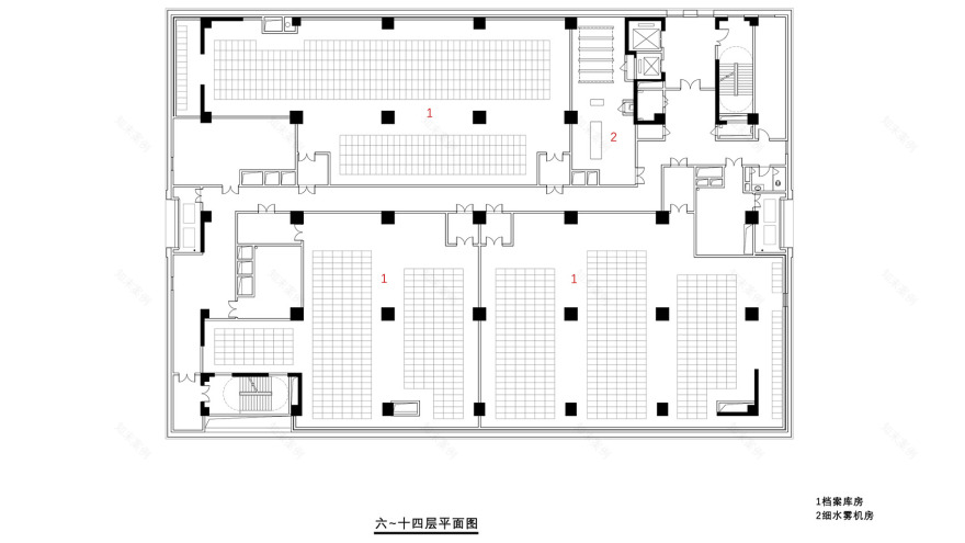湖北省档案馆新馆丨中国武汉丨中南建筑设计院股份有限公司-51