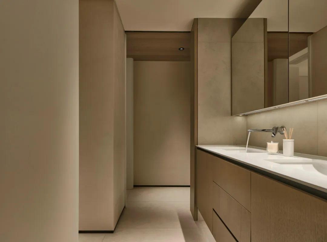 143m²暖调原木居所，润 · 内敛于心而隐于室 | 壹石设计-55