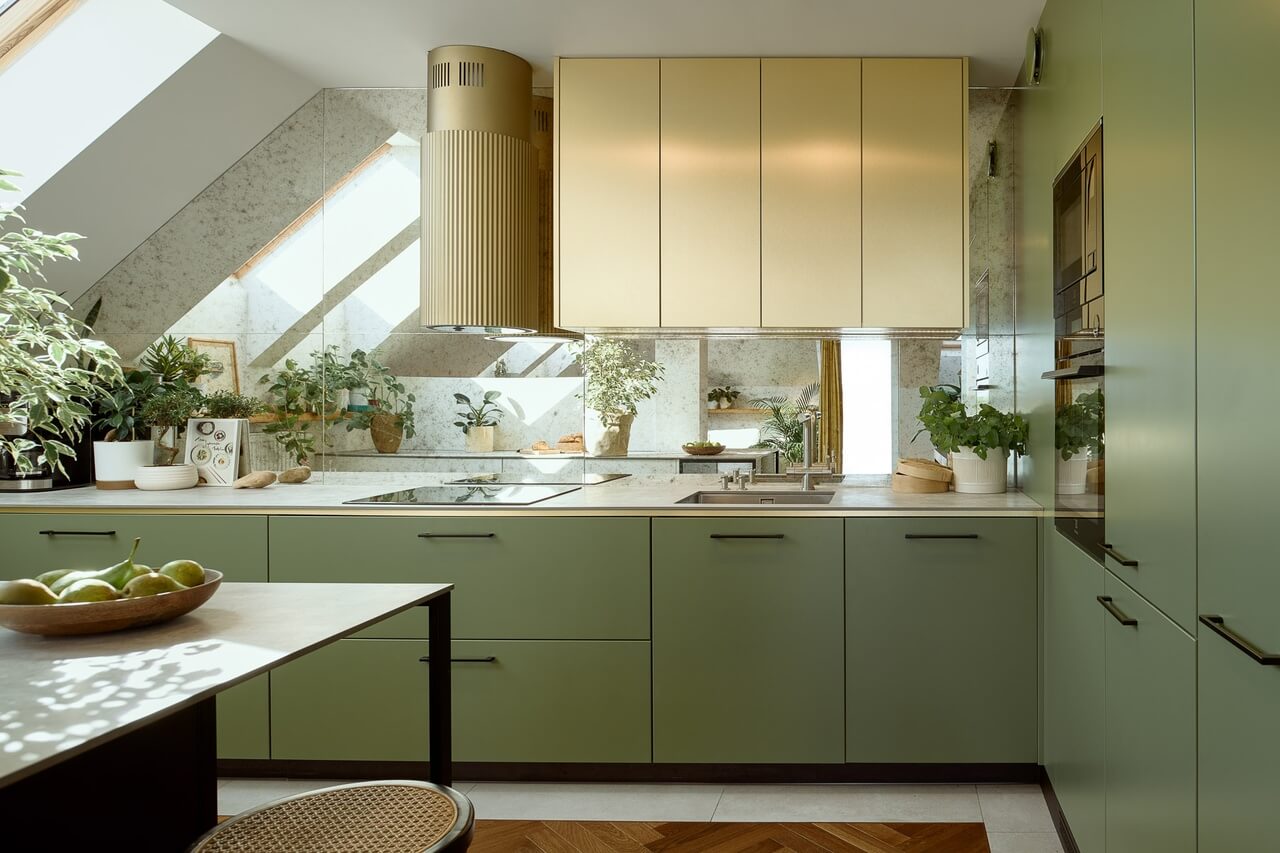 Apartament w stylu urban jungle na obrzeżach Wrocławia dla rodziców i dwóch córek - PLN Design-9