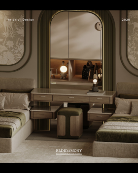 SOFT SERENITY女孩卧室丨Arch,Mohamed A. Eldidamony