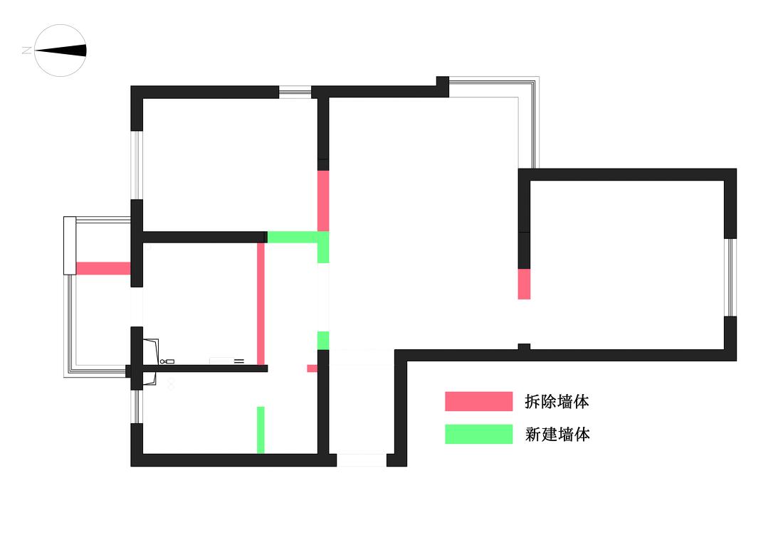 90 后夫妻复古混搭婚房设计丨中国北京-6