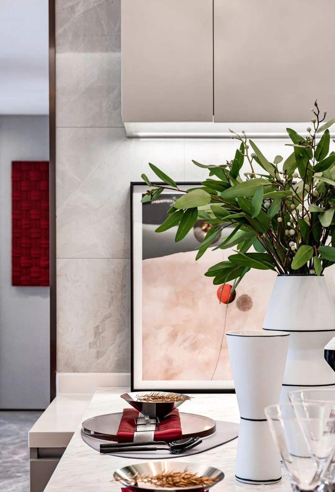 安庆弘阳广场样板间 | 现代简约中的法式浪漫与艺术奇思-19