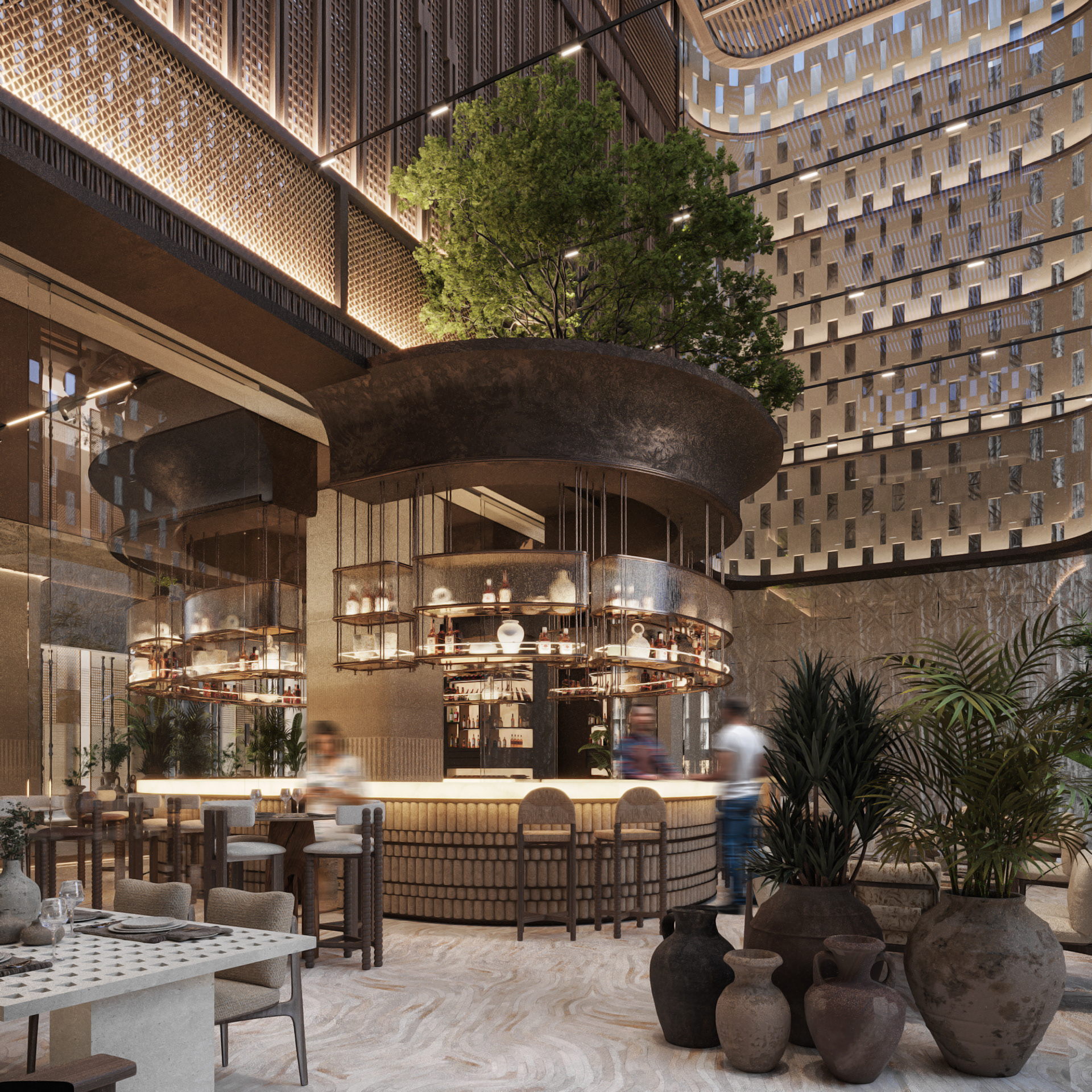 椰子别墅餐厅丨United Arab EmiratesDubai丨Alchemy,MF and associates-22