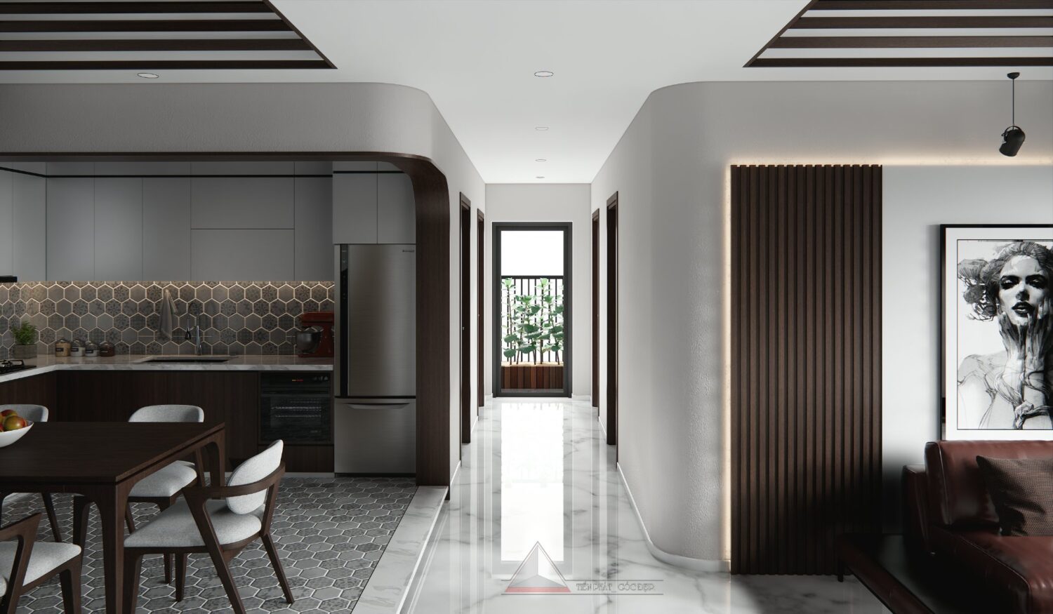 Sketchup公寓室内模型丨Tien Phat-4