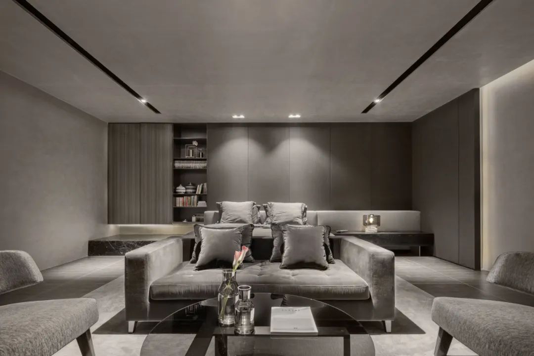 深圳福田区 1000㎡顶级奢华会所设计 | 低调优雅的高级灰空间-34