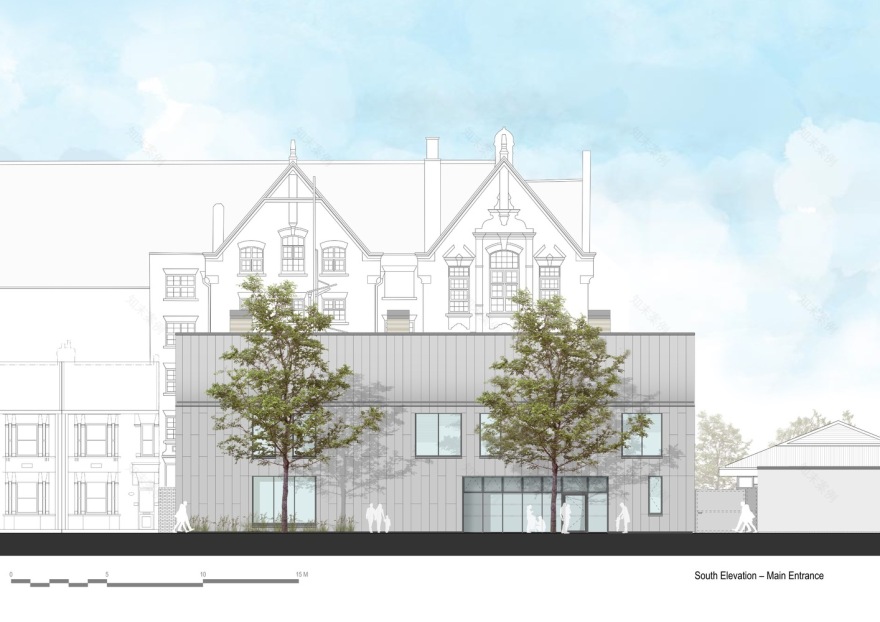 伦敦新 ham 区的桑德林厄姆小学扩建工程-39