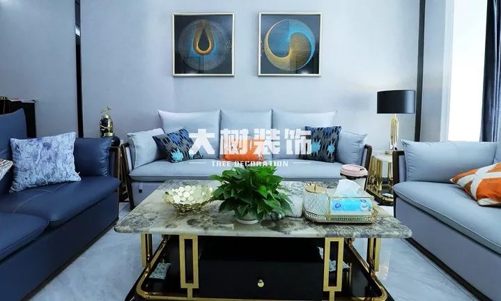 万达城 97 平轻奢风新家,优雅都市生活新定义-19