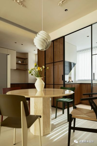 极简中古风家居设计丨云行空间-25