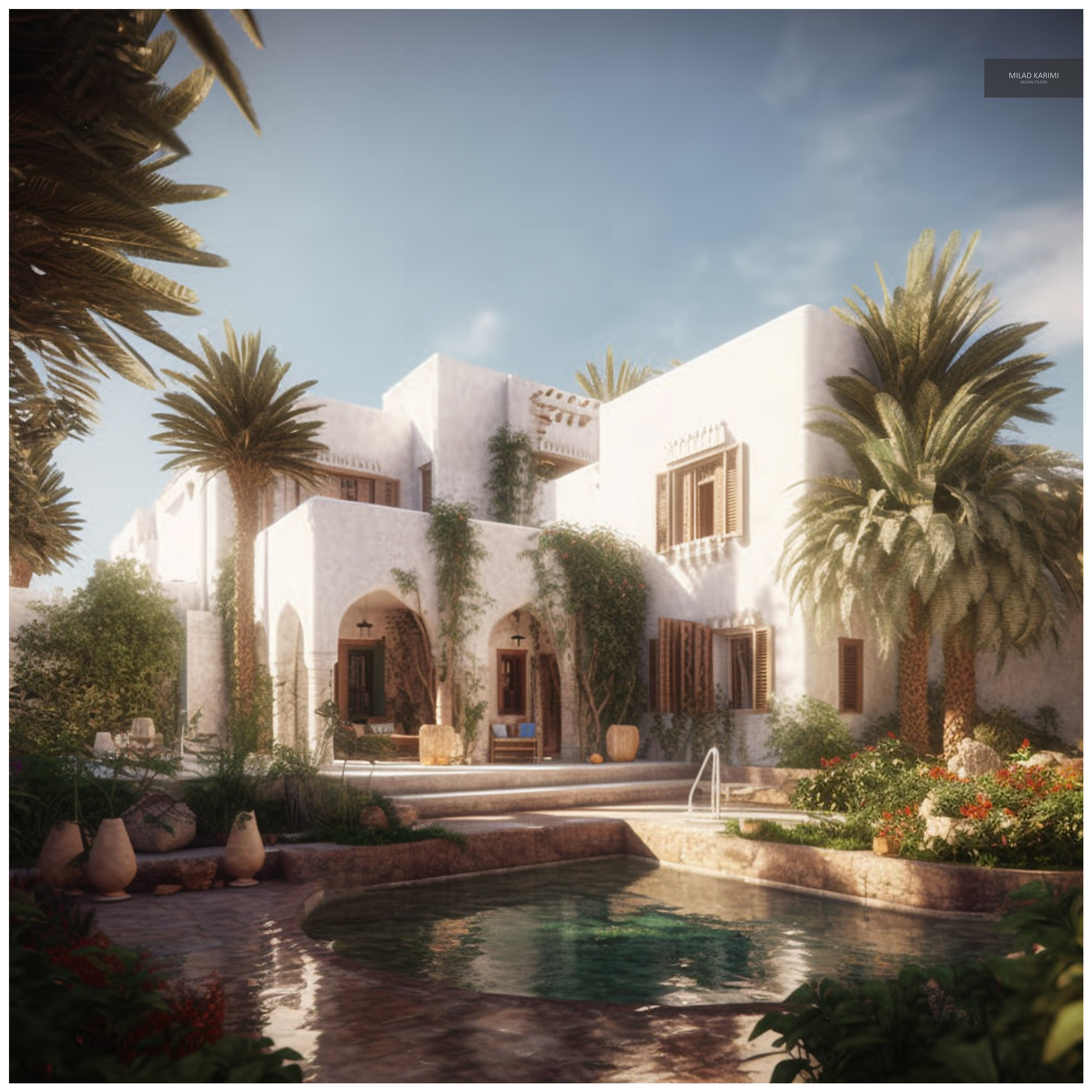 Arabian Palace Exterior Design Part 02-5